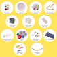 Superhero Birthday All in One Party Box: Decoration + Tableware + 5 Activities Supplies