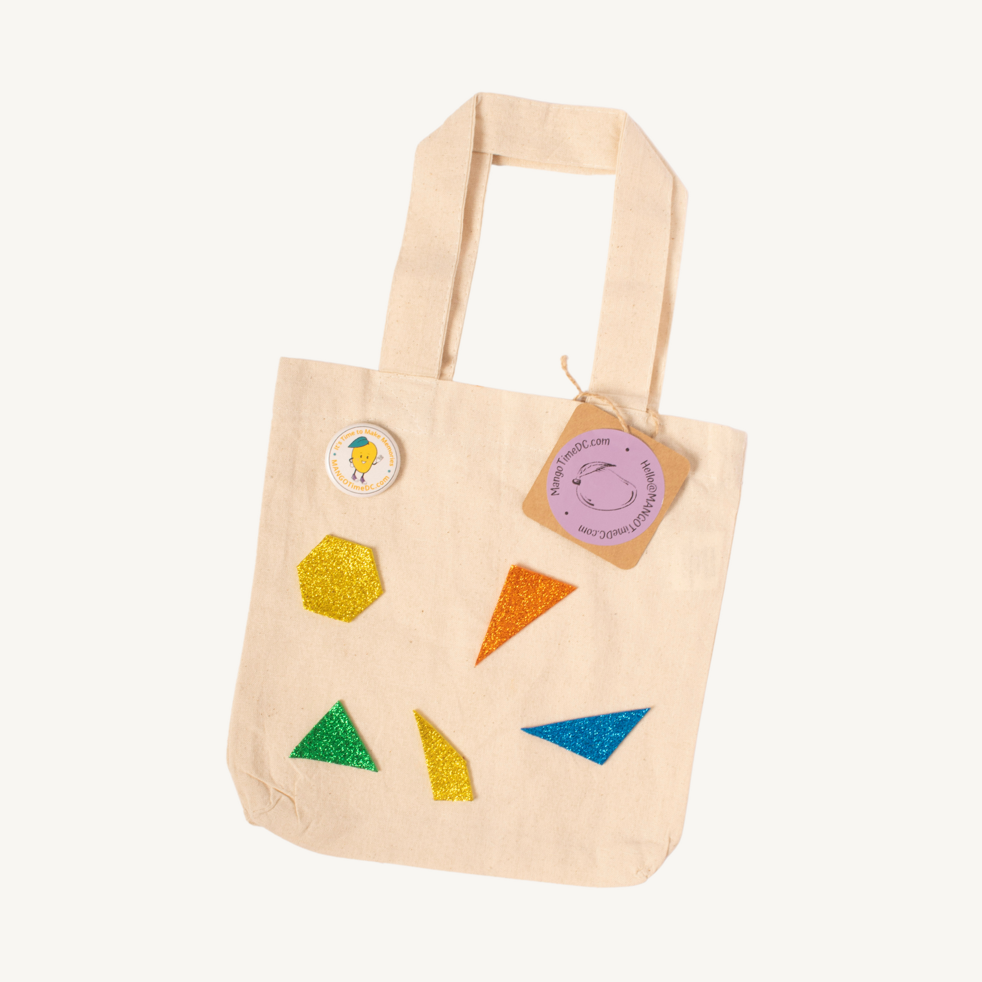 Dino Birthday Party Activity Tote Bag