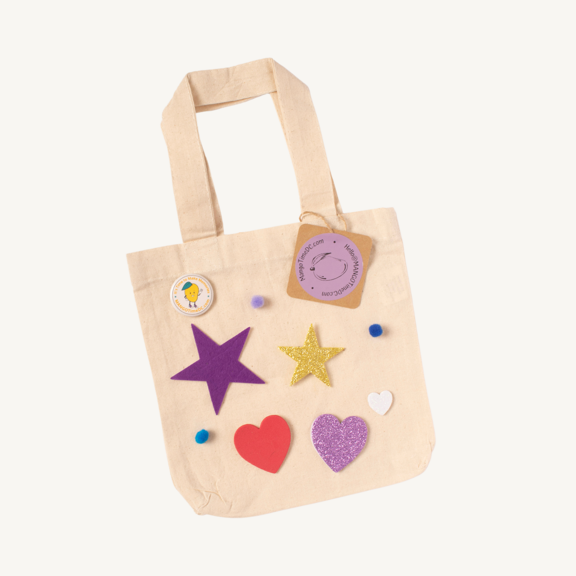 Princess Birthday Party Activity Tote Bag